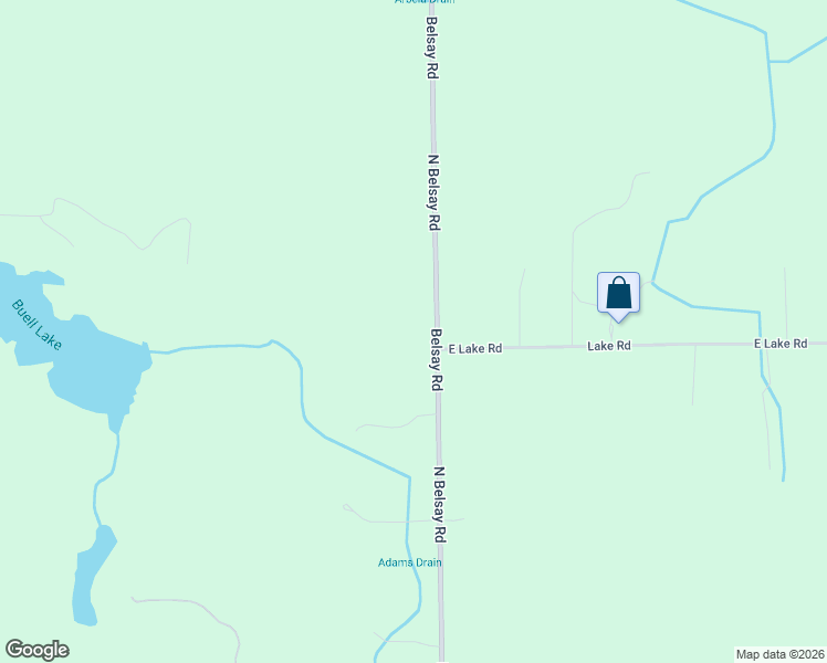 map of restaurants, bars, coffee shops, grocery stores, and more near 14017 North Belsay Road in Millington