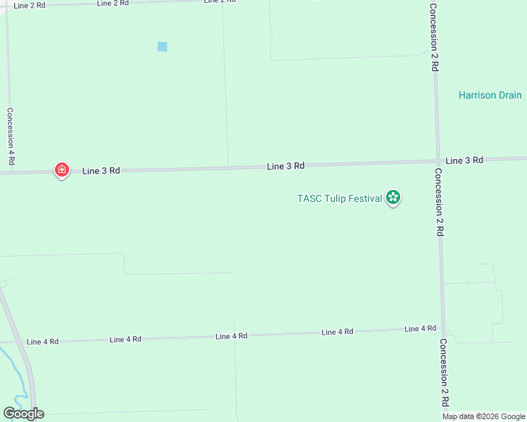 map of restaurants, bars, coffee shops, grocery stores, and more near 1053 Line 3 Road in Niagara-on-the-Lake