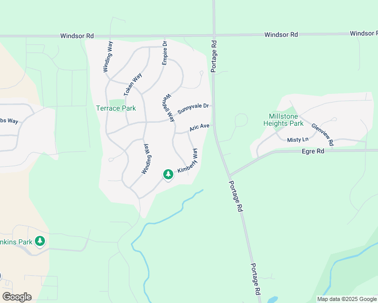 map of restaurants, bars, coffee shops, grocery stores, and more near 11555 Kimberly Way in DeForest