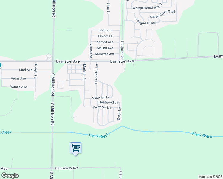 map of restaurants, bars, coffee shops, grocery stores, and more near 3989 Commodore Lane in Muskegon