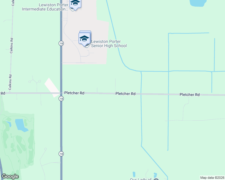 map of restaurants, bars, coffee shops, grocery stores, and more near 905 Pletcher Road in Youngstown