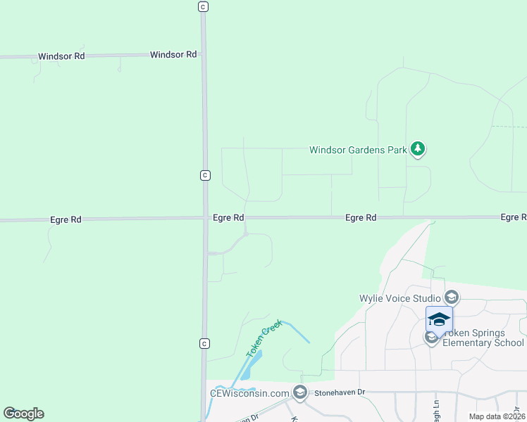 map of restaurants, bars, coffee shops, grocery stores, and more near 3408 Whistling Wind Way in Sun Prairie