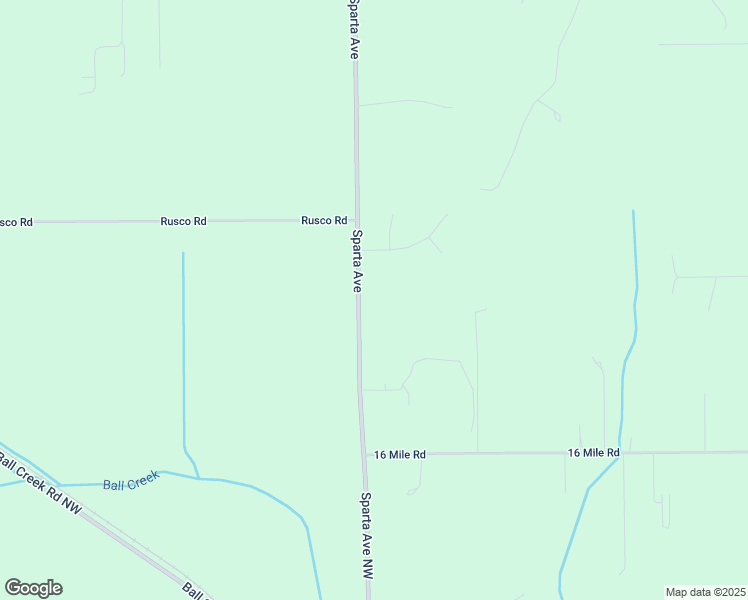 map of restaurants, bars, coffee shops, grocery stores, and more near 13488 Sparta Avenue in Kent City