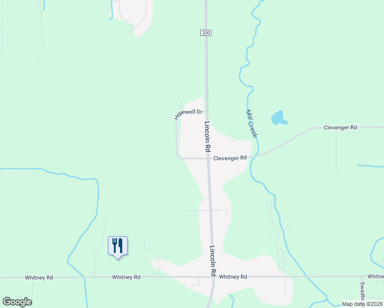 map of restaurants, bars, coffee shops, grocery stores, and more near 655 Clevenger Road in Ontario