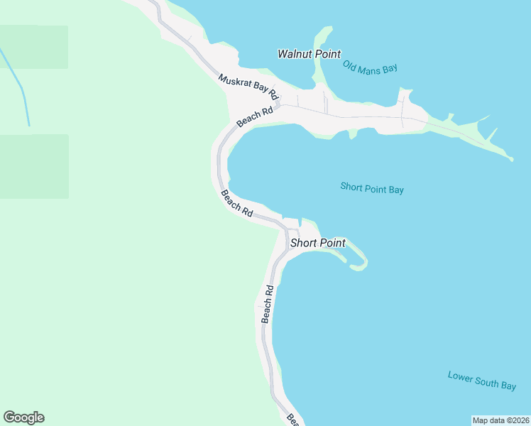 map of restaurants, bars, coffee shops, grocery stores, and more near 9100 Beach Road in Brewerton