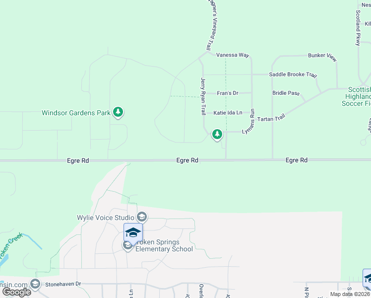 map of restaurants, bars, coffee shops, grocery stores, and more near 3163 Lymans Run in Sun Prairie