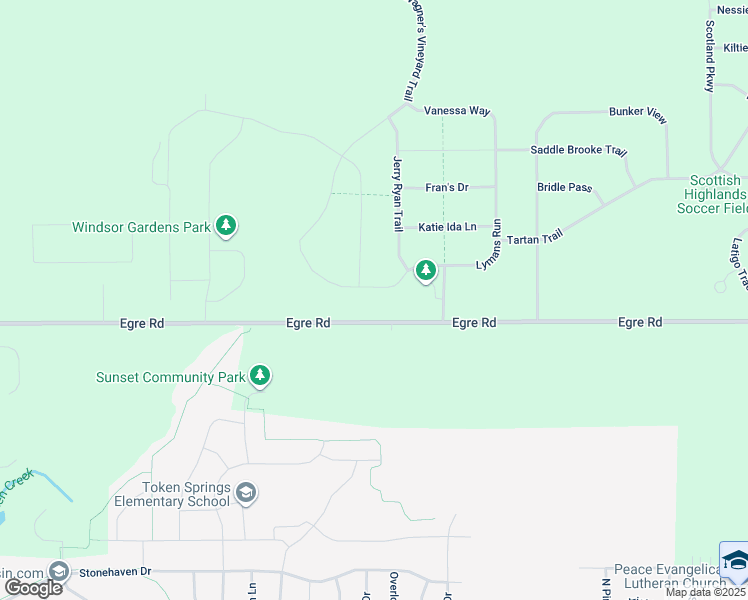 map of restaurants, bars, coffee shops, grocery stores, and more near 3171 Lymans Run in Sun Prairie