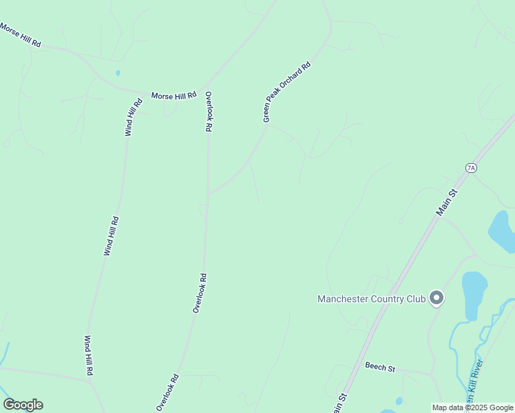 map of restaurants, bars, coffee shops, grocery stores, and more near 801 Green Peak Orchard Rd in Manchester