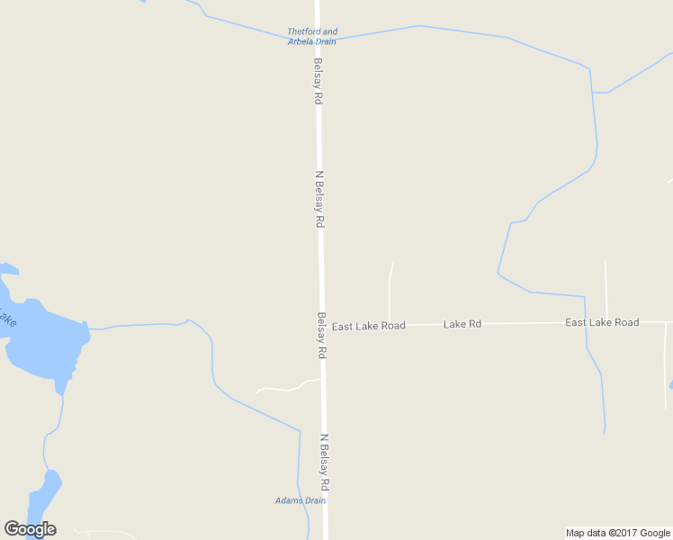 map of restaurants, bars, coffee shops, grocery stores, and more near 14068 North Belsay Road in Millington