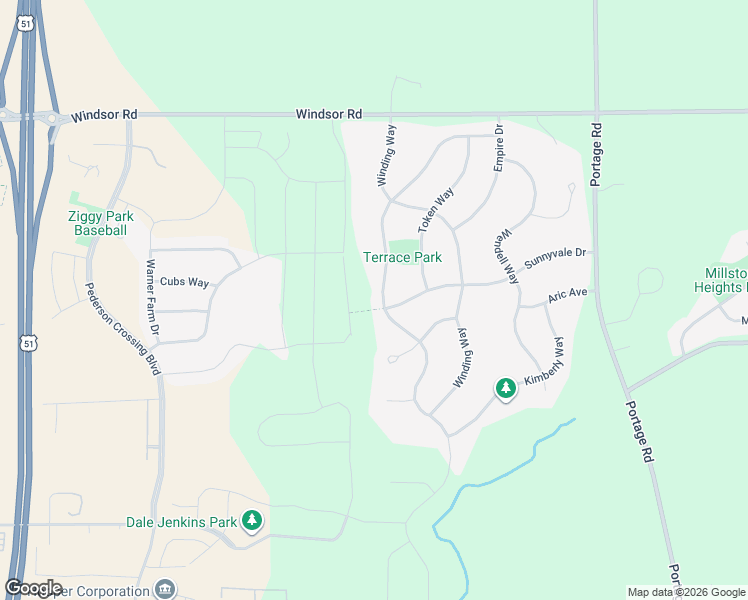 map of restaurants, bars, coffee shops, grocery stores, and more near 6623 Forest Park Drive in Dane County