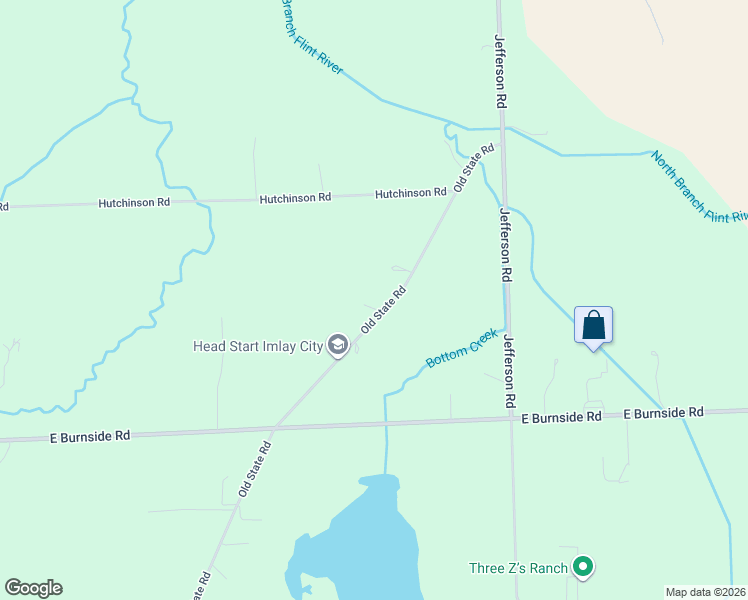 map of restaurants, bars, coffee shops, grocery stores, and more near 6267 Old State Road in North Branch