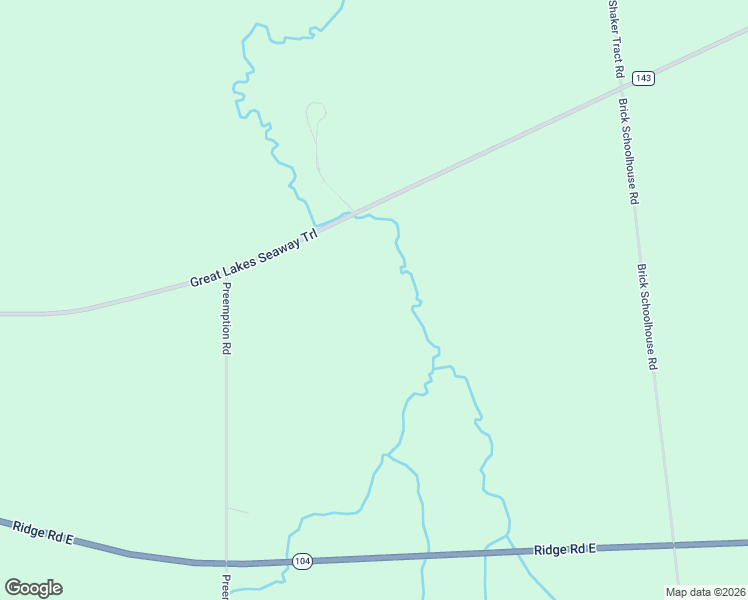 map of restaurants, bars, coffee shops, grocery stores, and more near 8960 Ridge Road in North Rose