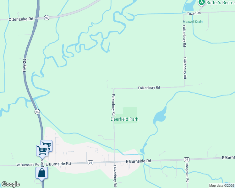 map of restaurants, bars, coffee shops, grocery stores, and more near 6164 Falkenbury Road in North Branch