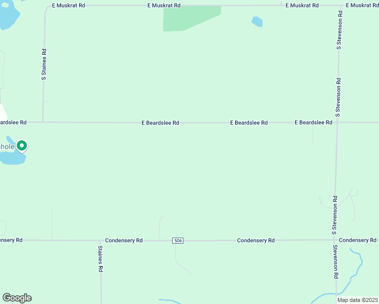 map of restaurants, bars, coffee shops, grocery stores, and more near 1377 East Beardslee Road in Sheridan