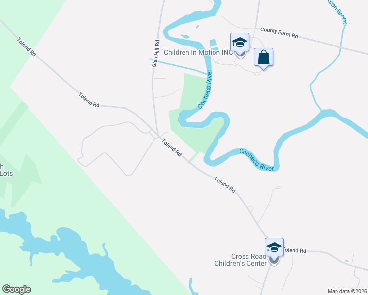 map of restaurants, bars, coffee shops, grocery stores, and more near 581 Tolend Road in Dover