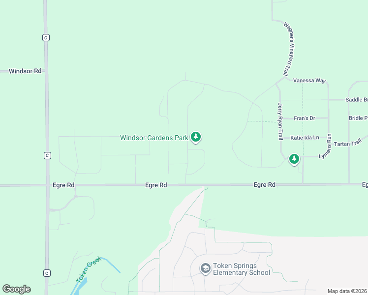 map of restaurants, bars, coffee shops, grocery stores, and more near 6643 Covered Bridge Trail in Sun Prairie
