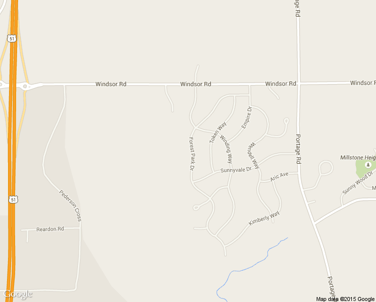 map of restaurants, bars, coffee shops, grocery stores, and more near 6653 Forest Park Drive in Dane County