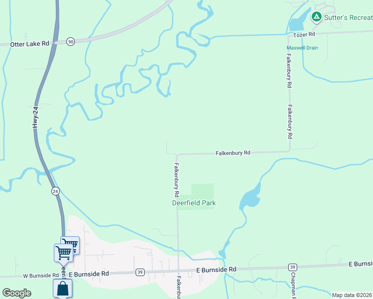map of restaurants, bars, coffee shops, grocery stores, and more near 6164 Falkenbury Road in North Branch