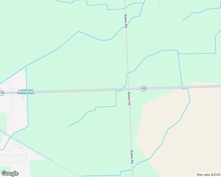 map of restaurants, bars, coffee shops, grocery stores, and more near 3566 Burns Line Road in Brown City