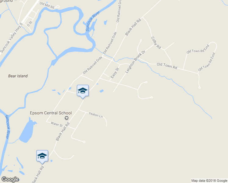 map of restaurants, bars, coffee shops, grocery stores, and more near 99 Leighton Brook Drive in Epsom