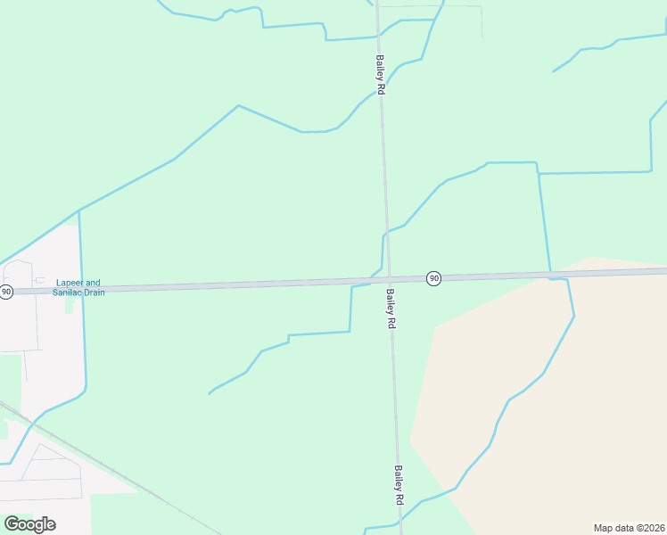 map of restaurants, bars, coffee shops, grocery stores, and more near 3566 West Burns Line Road in Brown City