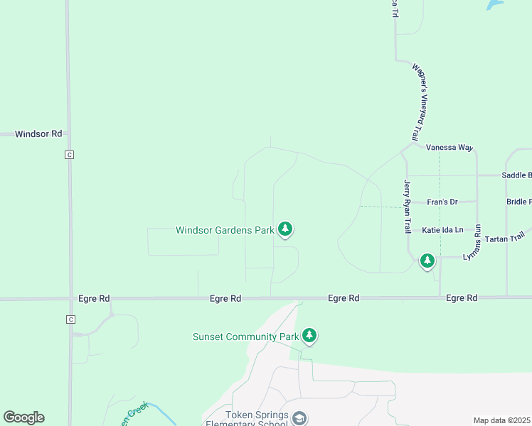 map of restaurants, bars, coffee shops, grocery stores, and more near 6668 Covered Bridge Trail in Sun Prairie