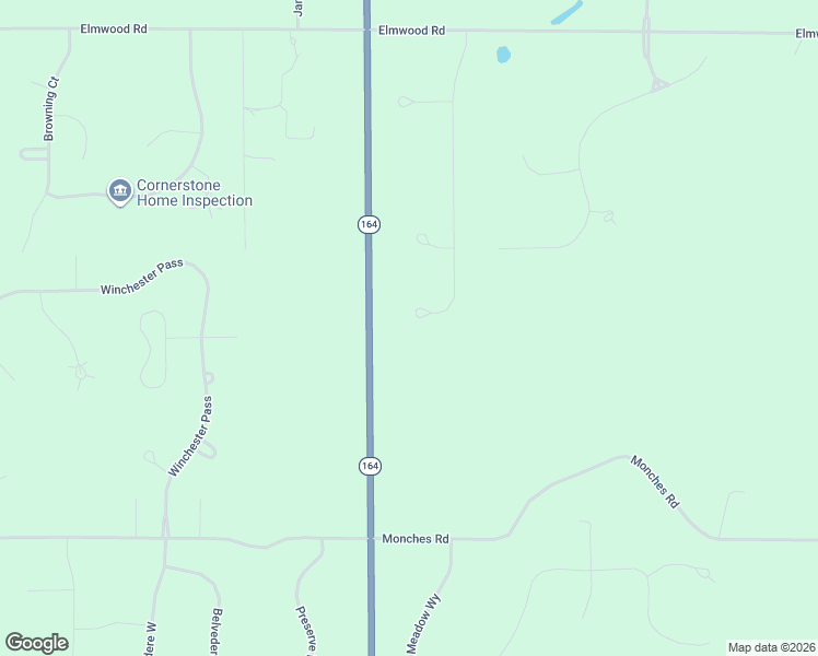 map of restaurants, bars, coffee shops, grocery stores, and more near 672 Wisconsin 164 in Colgate