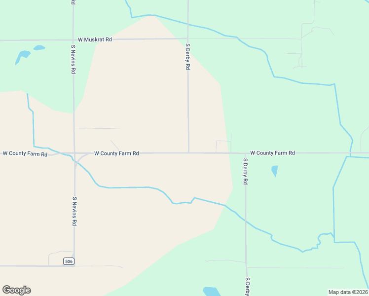 map of restaurants, bars, coffee shops, grocery stores, and more near 3062 West County Farm Road in Sheridan