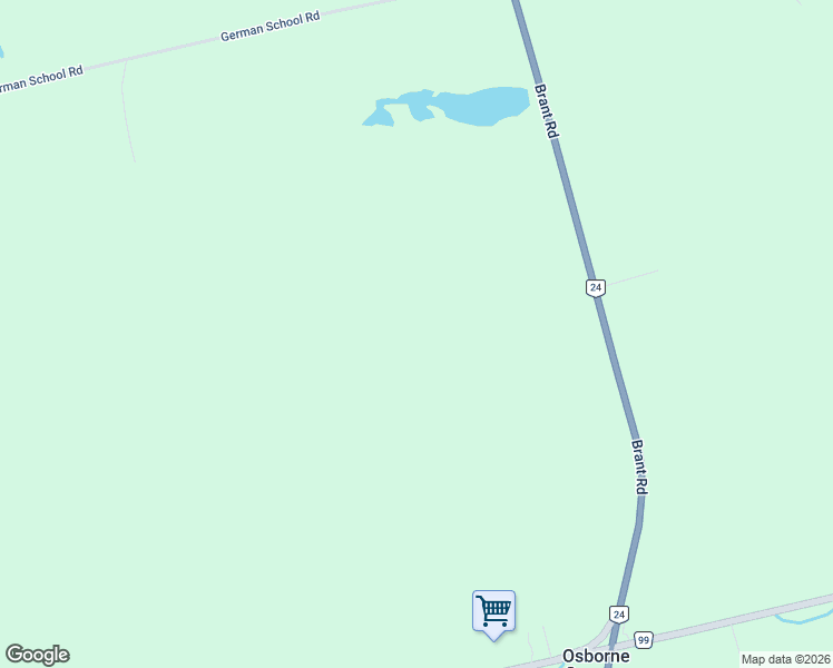 map of restaurants, bars, coffee shops, grocery stores, and more near in Brant