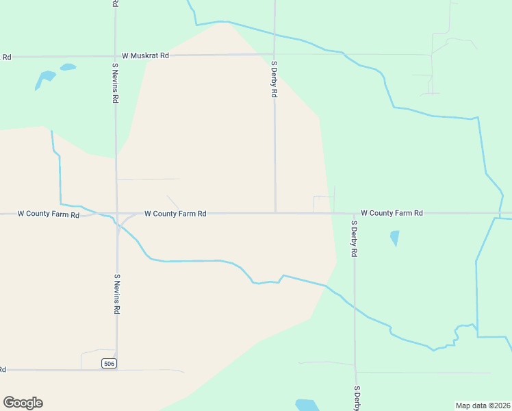 map of restaurants, bars, coffee shops, grocery stores, and more near 3062 West County Farm Road in Sheridan