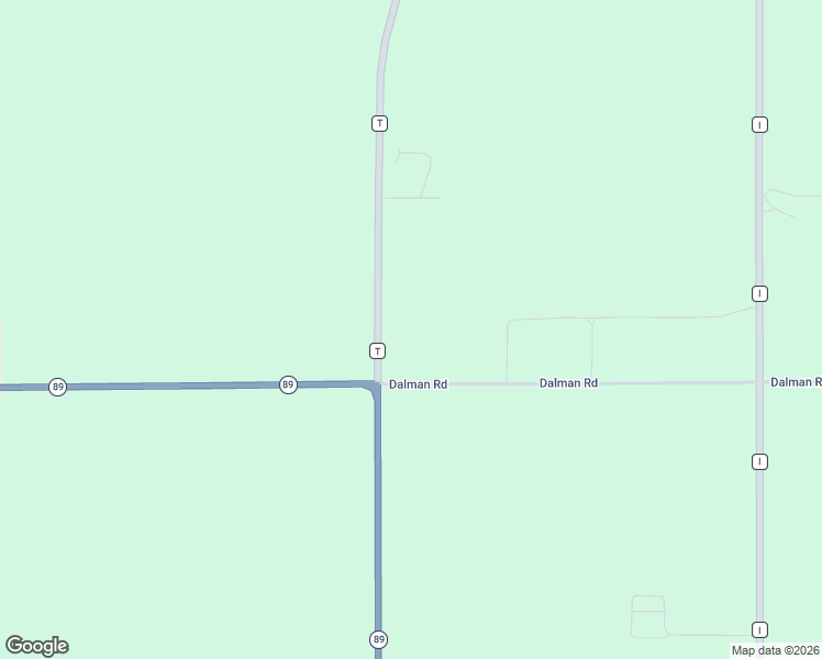 map of restaurants, bars, coffee shops, grocery stores, and more near N540 County Road T in Waterloo