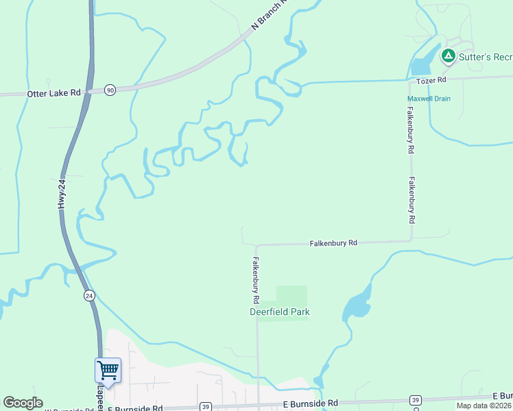 map of restaurants, bars, coffee shops, grocery stores, and more near 6191 Falkenbury Road in North Branch