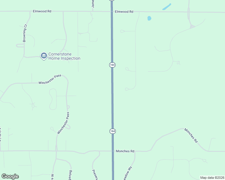 map of restaurants, bars, coffee shops, grocery stores, and more near 672 Wisconsin 164 in Richfield