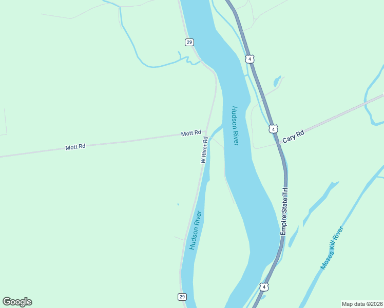 map of restaurants, bars, coffee shops, grocery stores, and more near 1439 West River Road in Gansevoort