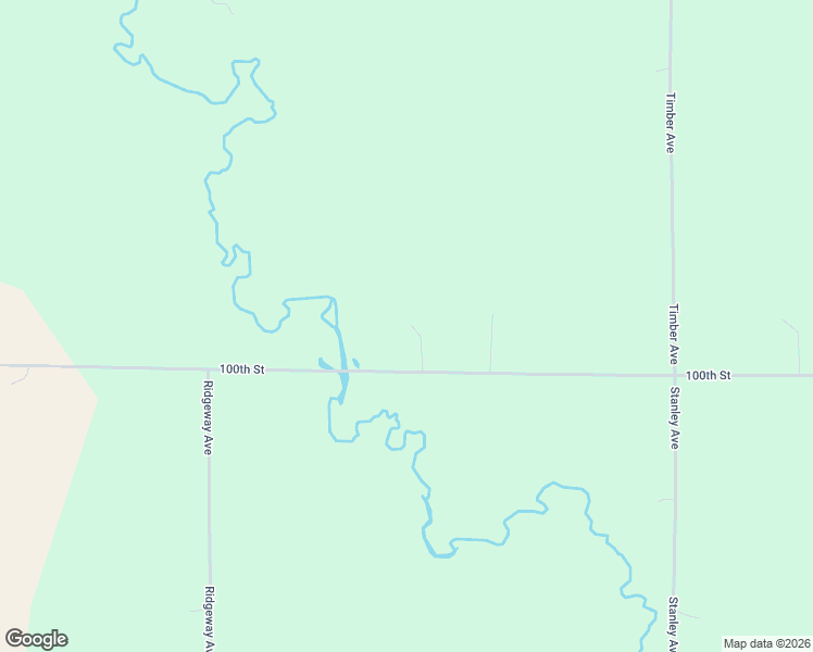 map of restaurants, bars, coffee shops, grocery stores, and more near 19597 100th Street in Lawler