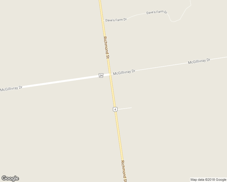 map of restaurants, bars, coffee shops, grocery stores, and more near 34694 Richmond Street in Lucan