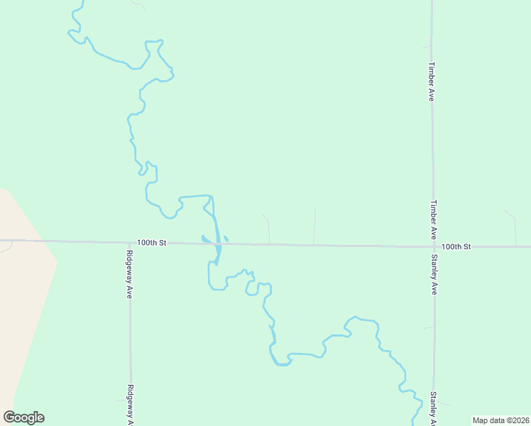 map of restaurants, bars, coffee shops, grocery stores, and more near 19597 100th Street in Lawler