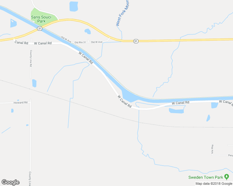 map of restaurants, bars, coffee shops, grocery stores, and more near 8722 West Canal Road in Brockport