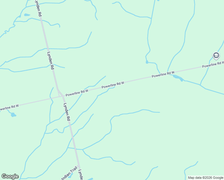 map of restaurants, bars, coffee shops, grocery stores, and more near 2920 Powerline Road West in Hamilton