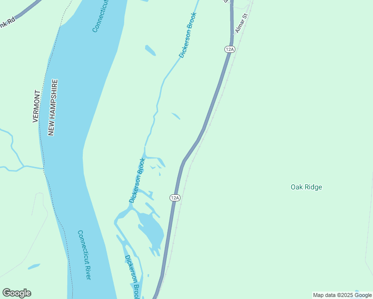 map of restaurants, bars, coffee shops, grocery stores, and more near 586 Bellows Falls Road in Charlestown