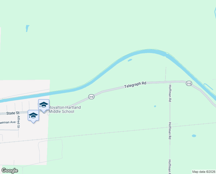 map of restaurants, bars, coffee shops, grocery stores, and more near 10228 State Road in Middleport