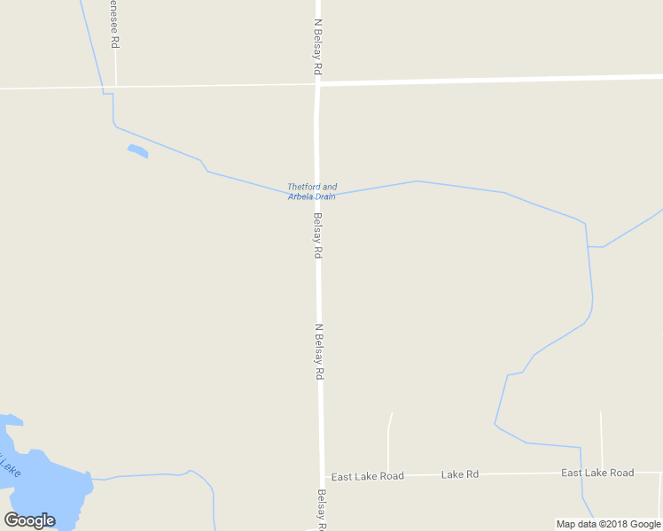 map of restaurants, bars, coffee shops, grocery stores, and more near 14270 Belsay Road in Millington