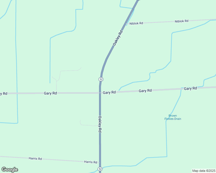 map of restaurants, bars, coffee shops, grocery stores, and more near 12950 Gary Rd in Chesaning