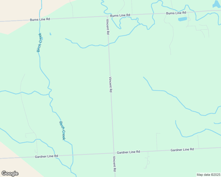 map of restaurants, bars, coffee shops, grocery stores, and more near 7265 Vincent Road in Croswell
