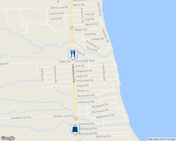 map of restaurants, bars, coffee shops, grocery stores, and more near 7355 Dogwood Road in Lexington