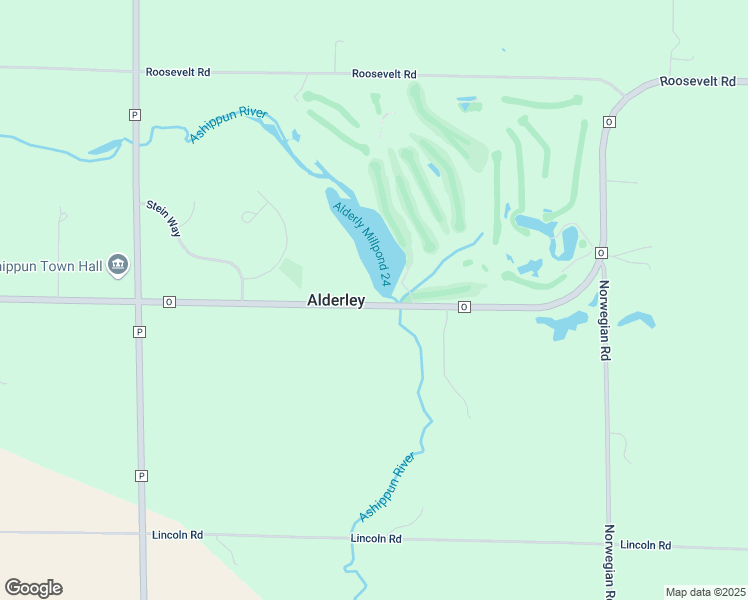 map of restaurants, bars, coffee shops, grocery stores, and more near W1046 County Road O in Oconomowoc