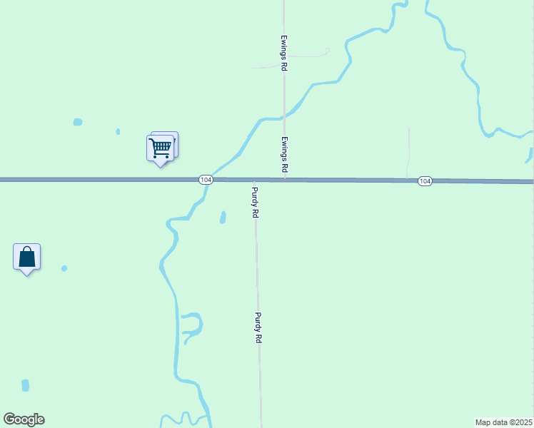 map of restaurants, bars, coffee shops, grocery stores, and more near 1000 Purdy Road in Lockport
