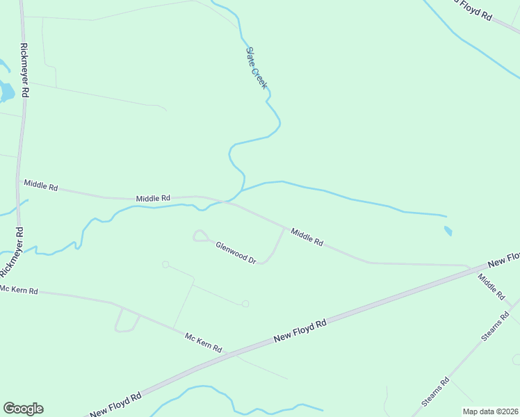 map of restaurants, bars, coffee shops, grocery stores, and more near 7935 Middle Rd in Rome