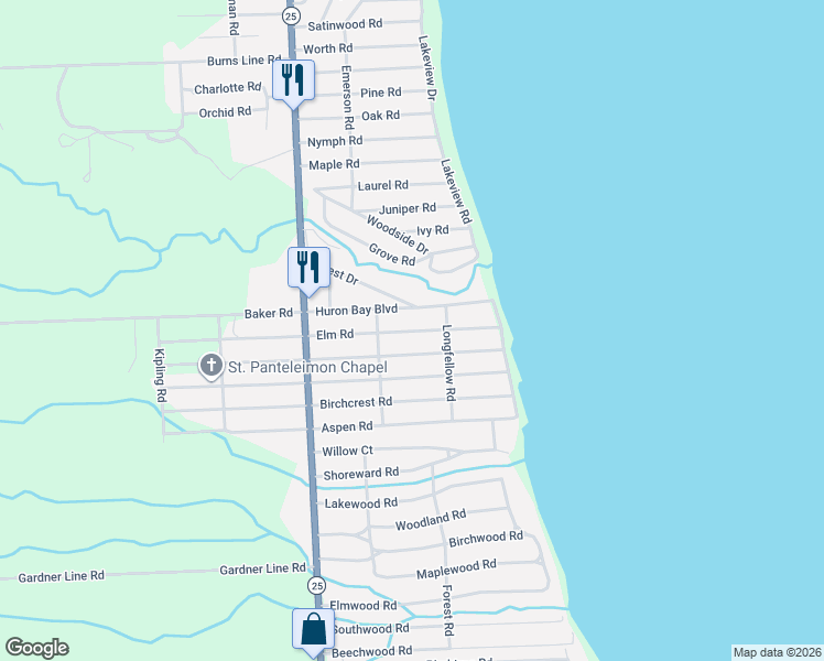 map of restaurants, bars, coffee shops, grocery stores, and more near 7383 Dogwood Road in Lexington