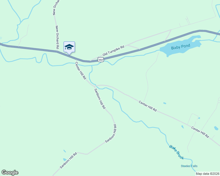 map of restaurants, bars, coffee shops, grocery stores, and more near 78 Center Hill Road in Epsom